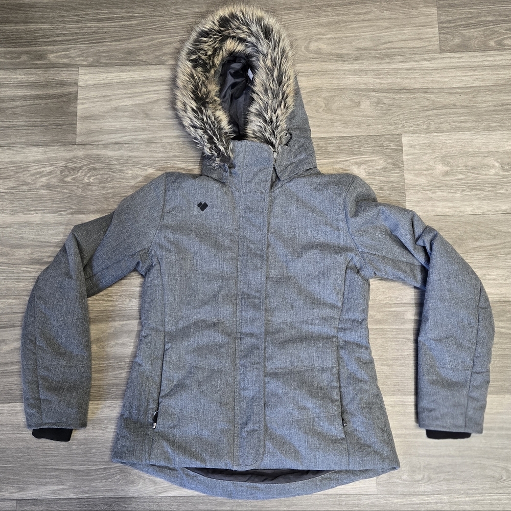 Obermeyer synthetic insulated ski jacket Womans Size 8 Middum
